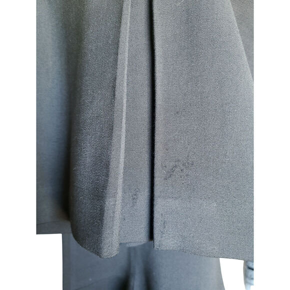 DSQUARED2 Little Black Sheath Dress Wool Blend 3/4 Sleeve Size 42 US 6 - Picture 9 of 9